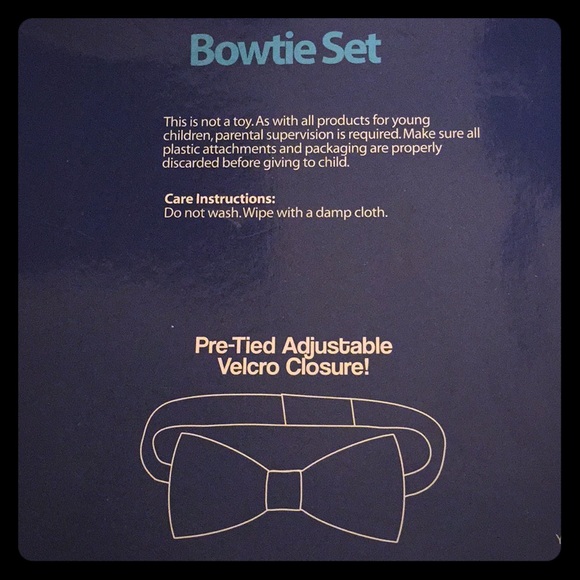 ONLY 1-3PK! Bowtie Set, 3PK - Picture 8 of 8